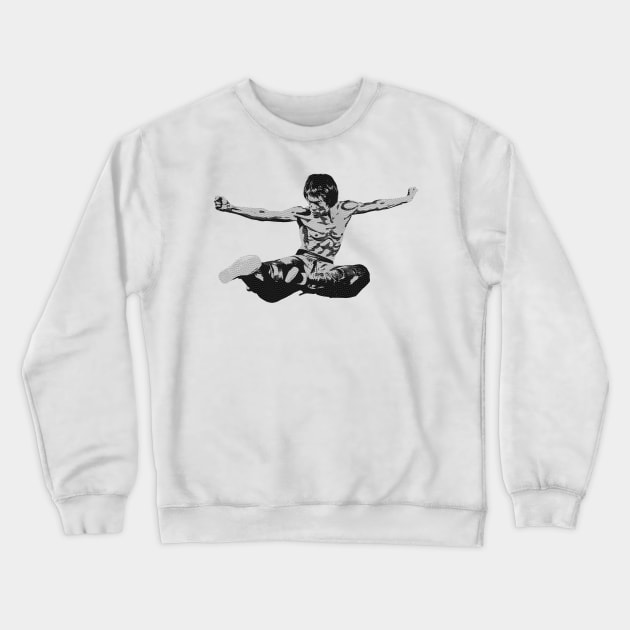 Trajang Mereng Lee - Simple Engraved Crewneck Sweatshirt by Chillashop Artstudio